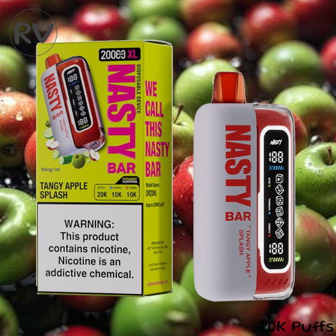 Nasty Bar XL 20K Puffs  Tangy Apple Splash