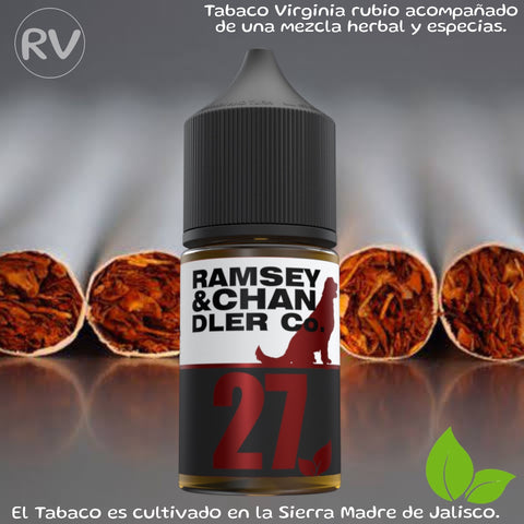 Ramsey&Chandler Co. 27 Tabaco Especiado Reserva Especial