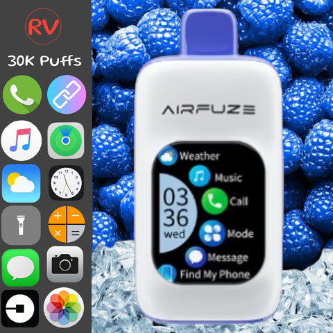 AIRFUZE- 30K - Blue Razz Ice - Smart