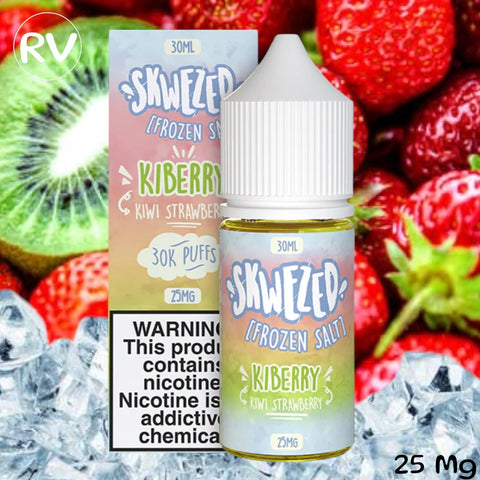 Skwezed Frozen Salt- KiBerry  25 Mg