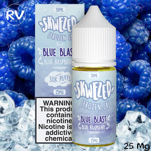 Skwezed Frozen Salt - Blue Blast  25 Mg