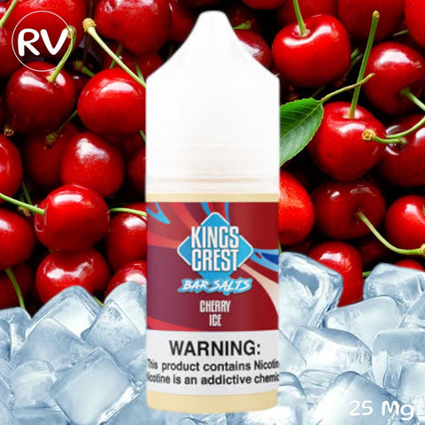 Kings Crest Bar Salts- Cherry Ice 25 Mg