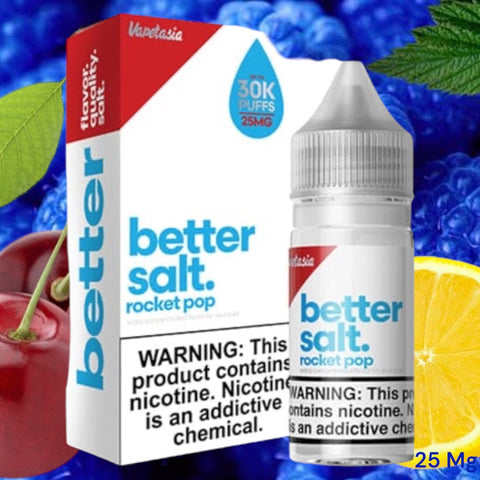 Vapesia Better Salt - Rocket Pop 25 Mg