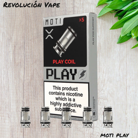 MOTI X Play 0.45 y 1.0 Ohms Coil