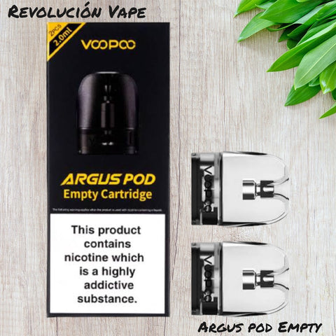 Voopoo Argus Pod (Cartucho sin resistencia)