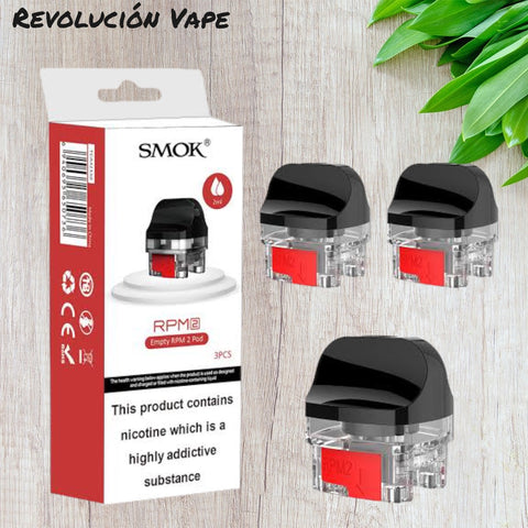 Cartucho Smok RPM2, 7mL (sin resitencia)