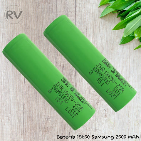 Bateria Samsung 18650 2500 Mah