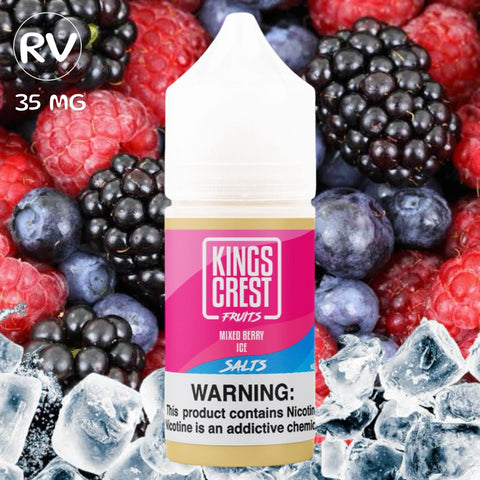 Kings Crest Mixed Berry Ice 25MG