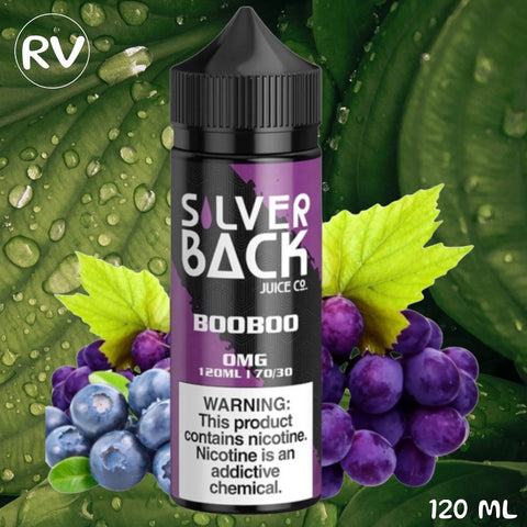 Silver Black BOOBOO (Uva - Blueberry) 120ML