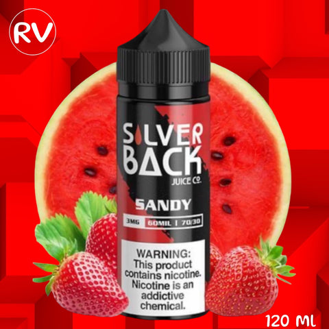 Silver Black Sandy (Fresa - Sandia) 120ML