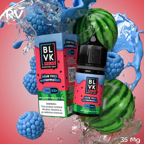 BLVK - Blue Razz Watermelon Ice 35mg