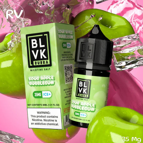 BLVK - Sour Apple Bubblegum ICE 35mg