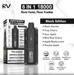 ARTERY 6 en 1 - 18K Puffs - Black Edition