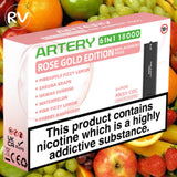 ARTERY POD'S  6 Repuestos - 18K Puffs - Rose Gold Edition