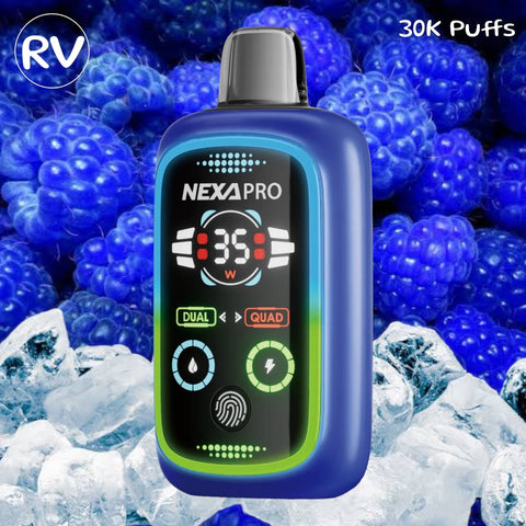 Nexa Pro 30K Puffs  BlueRazz Icy