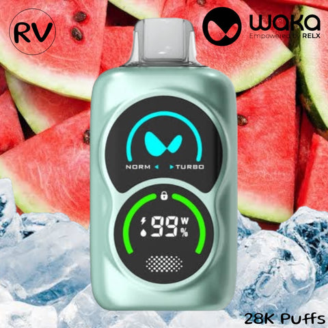 Waka Duo 28K Puffs - Watermelon Ice