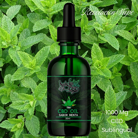 Menta Tintura Sublingual 1000mg CBD