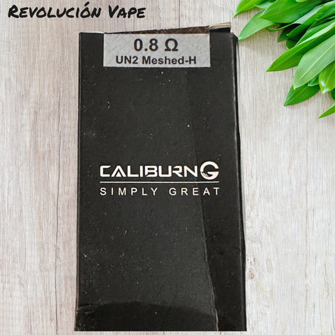 Resistencia Caliburn G 0.8 y 1.2 Ohms